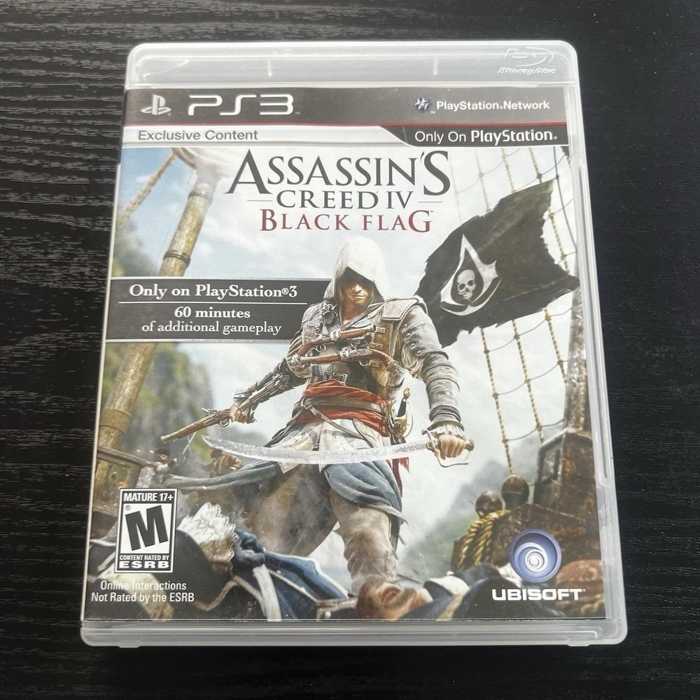 Assassin's Creed IV: Black Flag (Sony Playstation 3, PS3) Has Passport